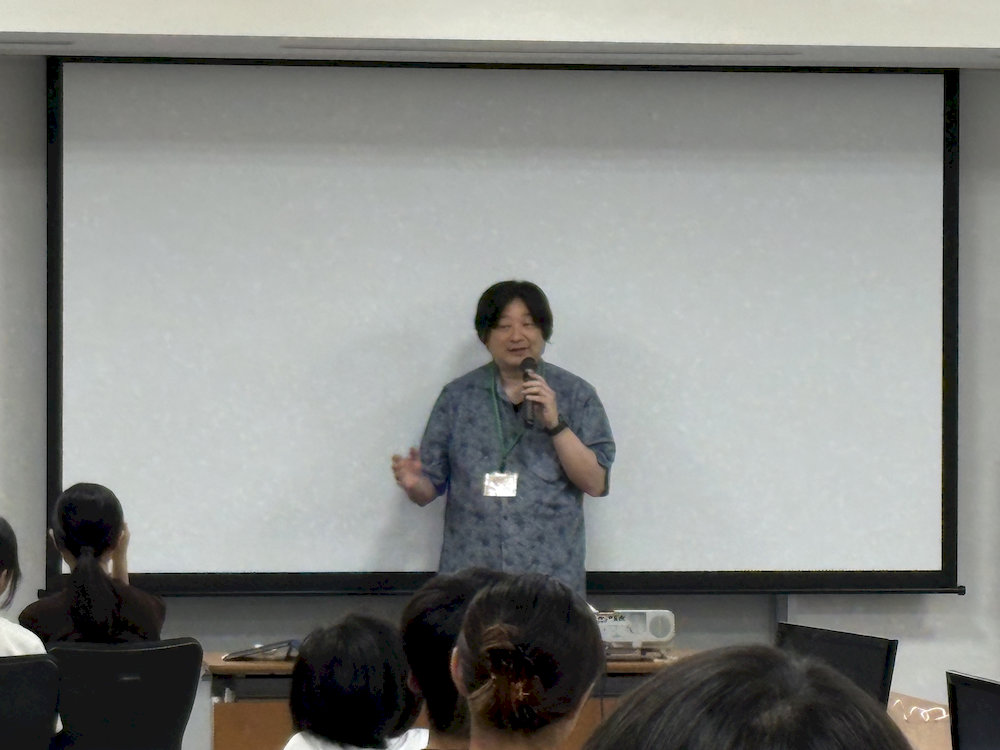 塾長のおにたま先生の挨拶